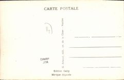 VINTAGE POSTCARD Lion sur Mer Panorama Of the Beach