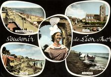 MODERN CARD Lion sur Mer Folklore