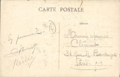 VINTAGE POSTCARD Lion sur Mer cabins