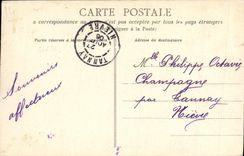 VINTAGE POSTCARD Lion sur Mer the Walk