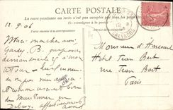 VINTAGE POSTCARD Hermanville Lion View Horse good animation