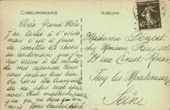 VINTAGE POSTCARD Lion sur Mer Cabins and the Beach