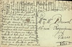 VINTAGE POSTCARD Lion sur Mer the castle L entered