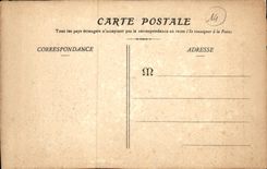 VINTAGE POSTCARD Caen Castle of Lion sur Mer