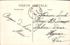 VINTAGE POSTCARD Lison Court of the Station