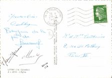 MODERN CARD Littry L Church