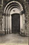 VINTAGE POSTCARD Gate of L Church of Littry Romance Style