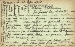 VINTAGE POSTCARD Gate of L Church of Littry Romance Style