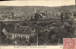 CPA Livarot Vue Generale prise du Livet