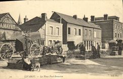 CPA Livarot La Place Paul Banaston TOP