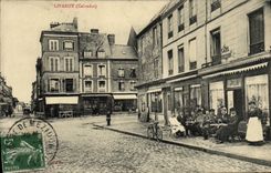 CPA Livarot CAfe Husson TOP