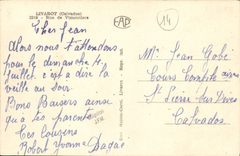 CPA Livarot Rue de Vimoutlers