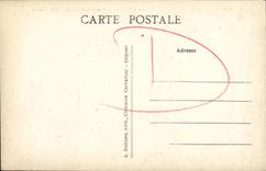 VINTAGE POSTCARD Long Abbey Sainte Marie Carries D Entree