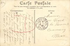 CPA Longues sur Mer La demoiselle de Fontenailles