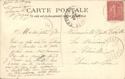 VINTAGE POSTCARD Long Cliffs Descent with the Sea