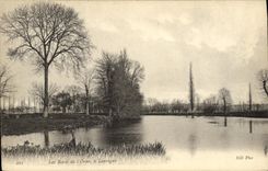 VINTAGE POSTCARD the Edges of L Orne has Louvigny