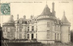 VINTAGE POSTCARD Lisieux and its Surroundings Castle of Mailloc XVll E Century