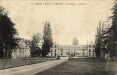 VINTAGE POSTCARD Surroundings of Bayeux Houses the Castle Southern part