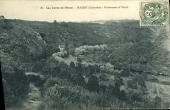 VINTAGE POSTCARD the edges of L Decorates Maizet Panorama of Viard