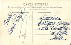 La POSTAL de la VENDIMIA los bordes de L adorna el panorama de Maizet de Viard