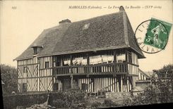 VINTAGE POSTCARD Maroilles cheese the Farm Bucaille