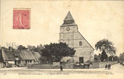 VINTAGE POSTCARD Maroilles cheese L Church XVl E Century