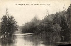 VINTAGE POSTCARD the Edges of L Decorates May on Orne