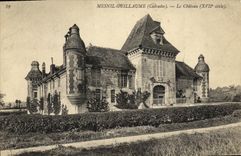 VINTAGE POSTCARD Mesnil Guillaume the Castle