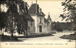 VINTAGE POSTCARD Mesnil Guillaume the Castle Southern part is