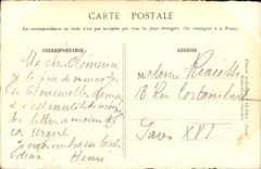 Castillo Mesnil Guillermo del Apple brandy de la POSTAL de la VENDIMIA