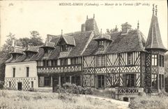 CPA Mesnil Simon Manoir de La Varende