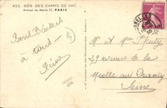 CPA Camp de Vacances Meuvaines Belle Vue Colonie