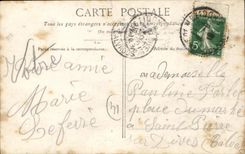 CPA Un Baiser de Mezidon