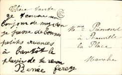 VINTAGE POSTCARD Friendships of Mezidon