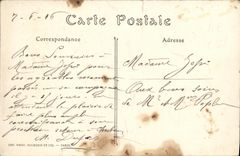 VINTAGE POSTCARD Mezidon the Castle of Breuil southern Frontage