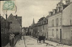 VINTAGE POSTCARD Mezidon L Entered