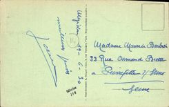 VINTAGE POSTCARD Mezidon Castle of Breuil