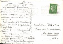 MODERN CARD Mezidon Places Train station Albert Thomas Which occurred Marcel Sembat Quartier of the white Cross