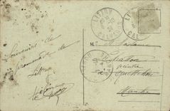 VINTAGE POSTCARD Molay Entered of the Castle