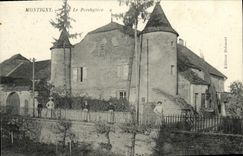 VINTAGE POSTCARD Montigny the Presbytery