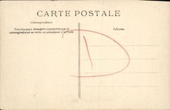 VINTAGE POSTCARD Cliff Surroundings Morteaux Couliboeuf the White Castle