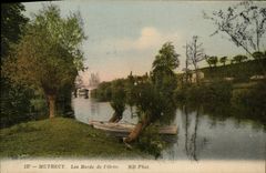 VINTAGE POSTCARD Mutrecy the Edges of L Decorates