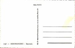 MODERN CARD Arromanches Souvenir