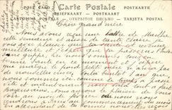 Camino tomado vision de Arromanches de la POSTAL de la VENDIMIA les Bains de Bayeux