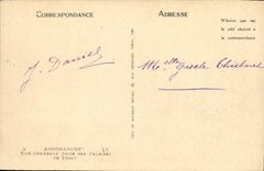 Opinion de Arromanches de la POSTAL de la VENDIMIA tomada de los acantilados De Tracy