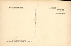 Opinion de Arromanches de la POSTAL de la VENDIMIA tomada de acantilados de Tracy