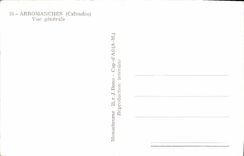 POSTAL MODERNA el tanque de la opinion de Arromanches