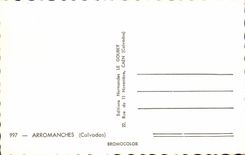 POSTAL MODERNA Arromanches