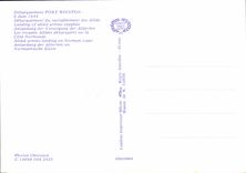 POSTAL MODERNA Arromanches que descarga Winston Militaria el 6 de junio de 1944 portuario