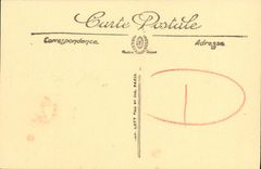 Competencia de Arromanches de la POSTAL de la VENDIMIA del trabajo de los ninos de la arena